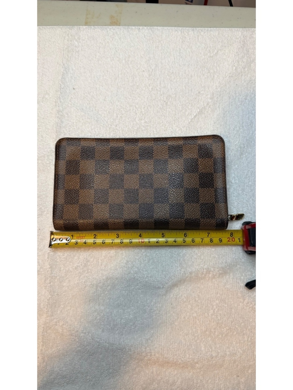 Louis Vuitton Damier Ebene Zippy Wallet - CA0012